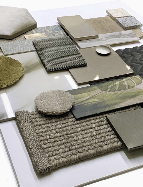Selección de materiales de alta calidad para la fabricación de muebles.