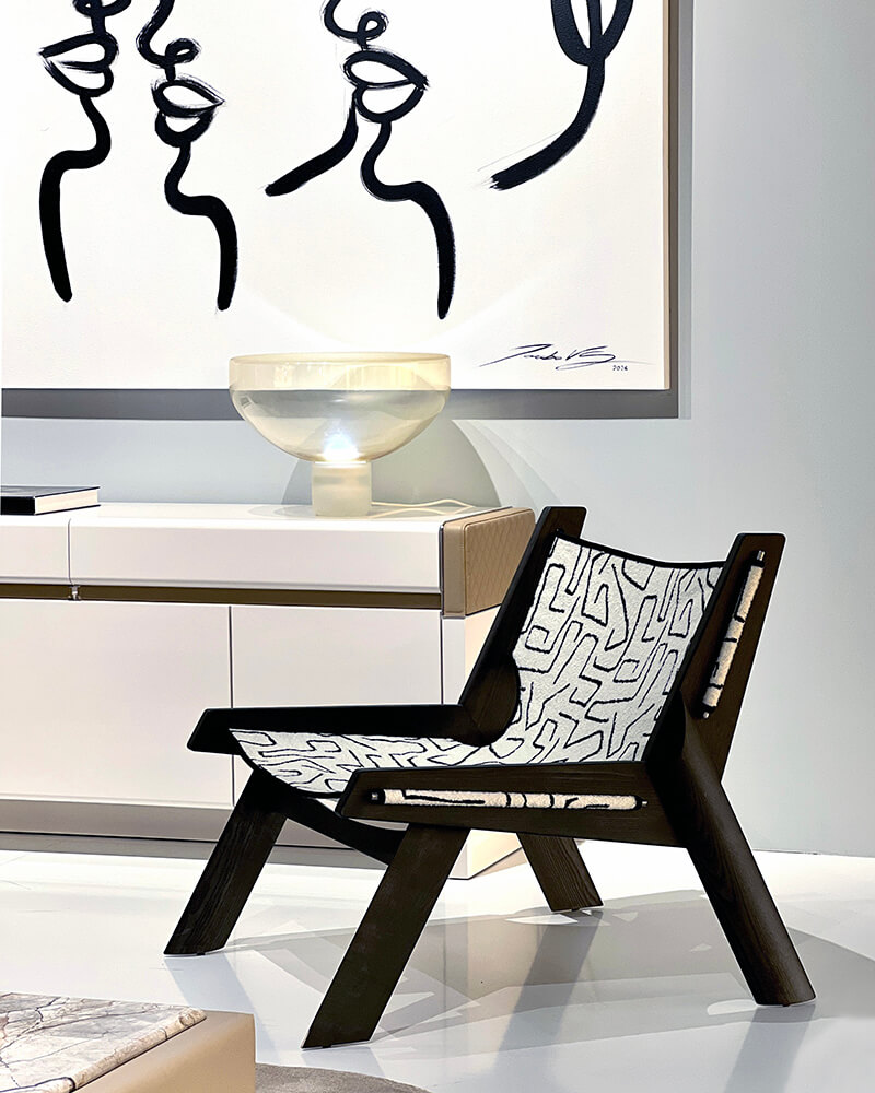 Habitat 2026. Ibiza armchair by Jacobo Ventura.