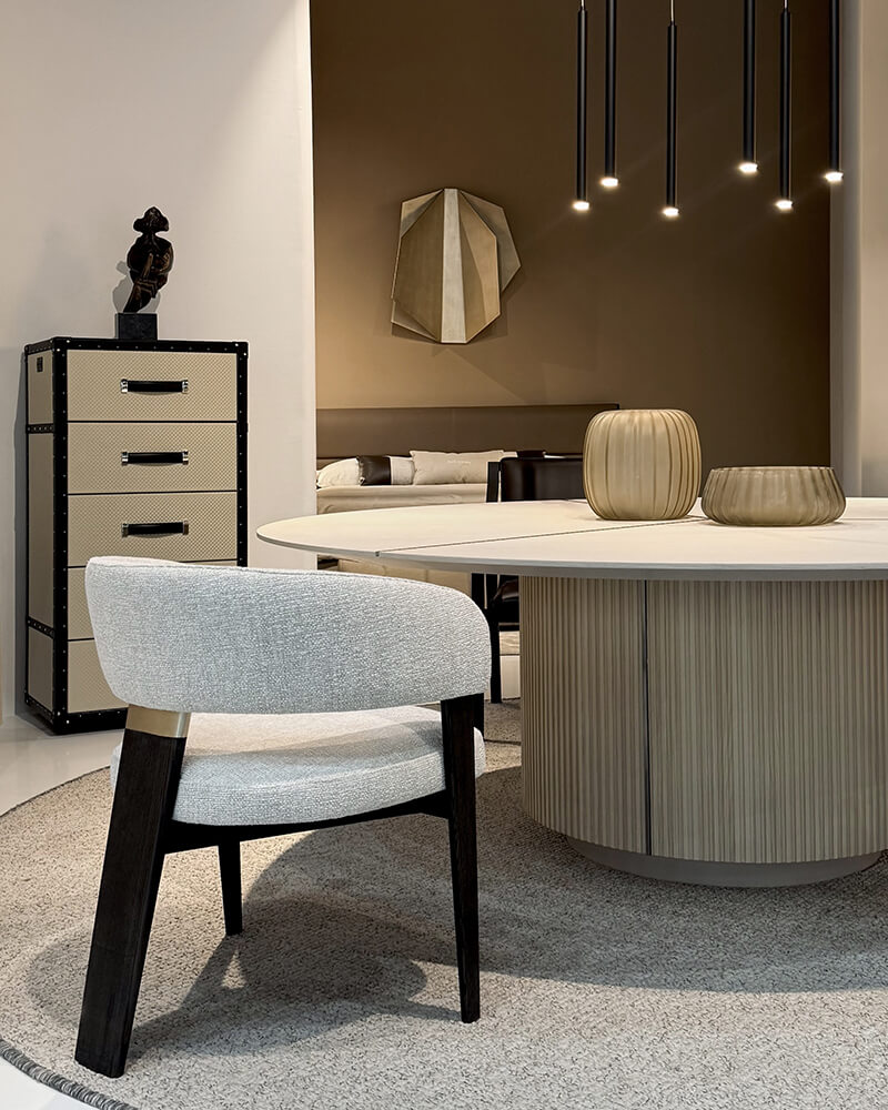 Habitat 2026. Rebeca chair by Jacobo Ventura.